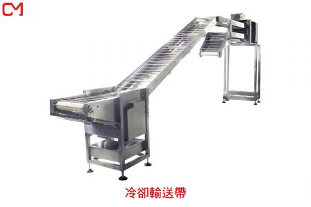 冷卻輸送帶 - 不鏽鋼帶式冷卻輸送機